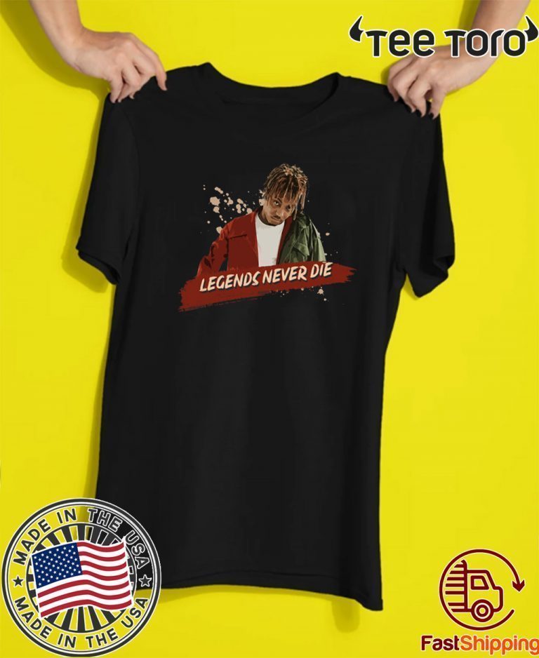 juice wrld legends never die tshirt