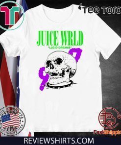Juice Wrld Lucid Dreams 999 Skull Tee Shirt