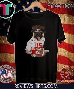 Kansas City Pug Mahomes Offcial T-Shirt
