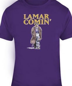 OFFCIAL LAMAR COMIN' T-SHIRT