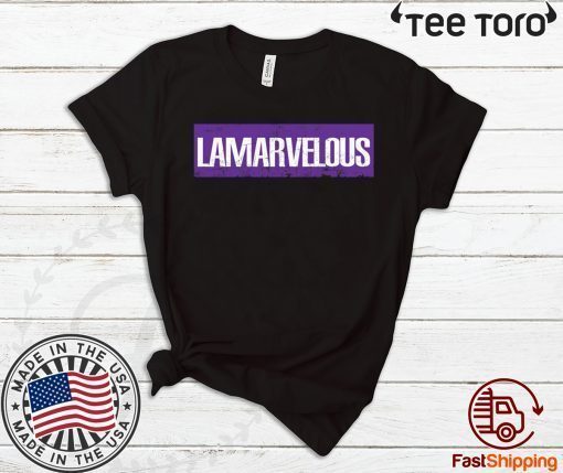 OFFCIAL LAMARVELOUS T-SHIRT