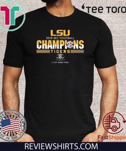 LSU SEC Championship 2019 Offcial T-Shirt
