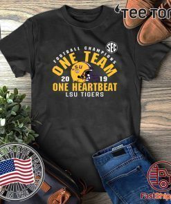 LSU Sec Championship 2019 One Team One Heartbeat Shirts