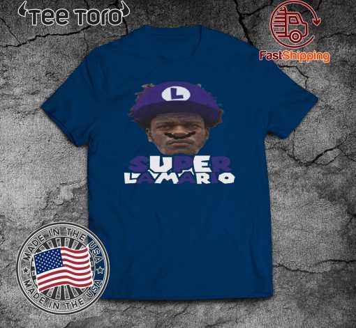 Lamar Jackson Super Lamario Offcial T-Shirt