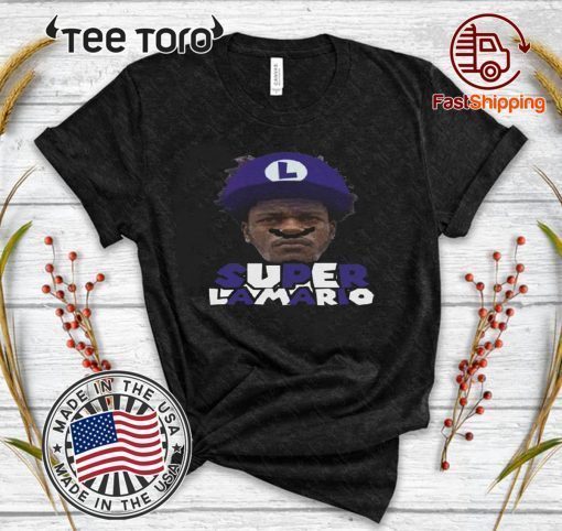 Lamar Jackson Super Lamario Offcial T-Shirt