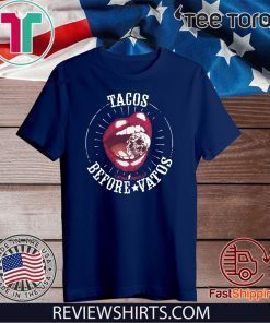 Latina Orgullo Tacos Before Vatos Offcial T-Shirt