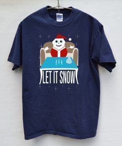 Let It Snow Santa Cocaine Unisex T-Shirt