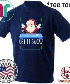 Let It Snow Santa Cocaine Shirt T-Shirt