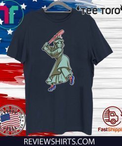 Offcial Liberty American Flag Baseball T-Shirt