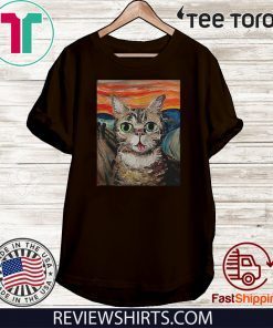Lil Bub The Scream Vincent Van Gogh T-Shirts