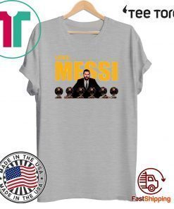 Lionel Messi sixth Golden Ball signature 2019 2020 T-Shirt