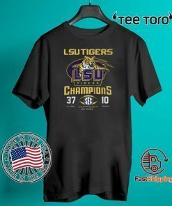 Lsu Tigers Champions 3710 Georgia Bulldogs Tee Shirt