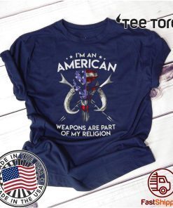 Mandalorian logo I’m an American weapons are part of my religion 2020 T-Shirt