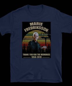 Marie Fredriksson signature Thank you for the memories 1958-2019 vintage Classic T-Shirt