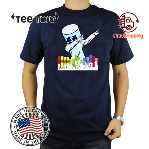 Offcial Marshmallow Dancing DJ City T-Shirt