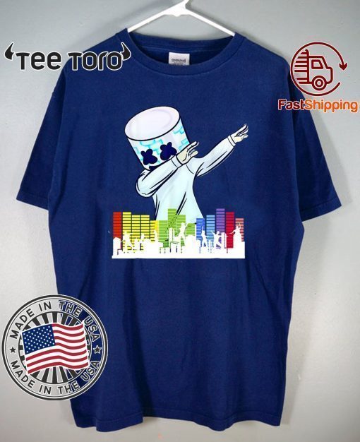 Offcial Marshmallow Dancing DJ City T-Shirt