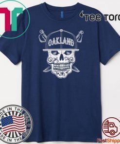 Day of The Dead Sugar Skull Oakland California Unisex T-Shirt