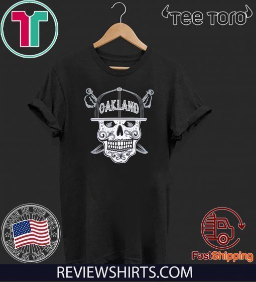 Day of The Dead Sugar Skull Oakland California Unisex T-Shirt