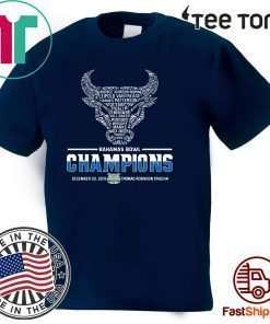 Buy Buffalo Bahamas Bowl Champions T-Shirt