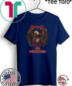 Mens Metallica Georgia Bulldogs T-Shirt
