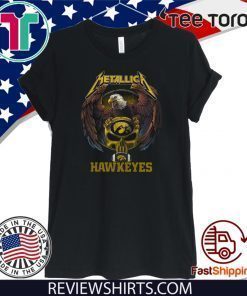 Offcial Metallica Iowa Hawkeyes T-Shirt