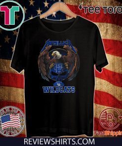 Metallica Kentucky Wildcats T Shirt