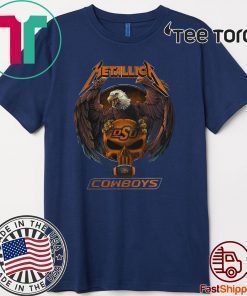 Metallica Oklahoma State Cowboys Offcial T-Shirt