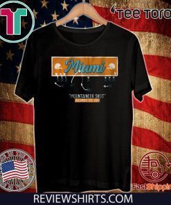 Miami Mountaineer Shot Kicker-Punter Touchdown Shirt