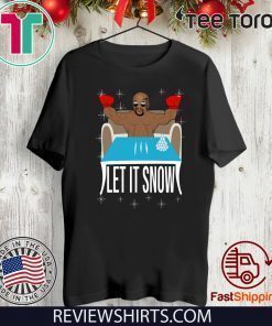 Mike Tyson Walmart Cocaine Santa Let It Snow 2020 T-Shirt