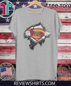 Minnesota Golden Gopher inside me Superman Tee Shirt