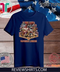 Minnesota Golden Gophers legend signatures Tee Shirt