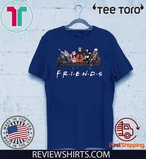 Naruto Sakura Sasuke Sai and Kakashi Friends Funny T-Shirt