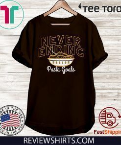 Never Ending Pasta Goals Shirt - Boston Hockey Tee Shirt