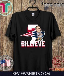 New England Patriots 7 Billieve vs Buffalo Bills For T-Shirt