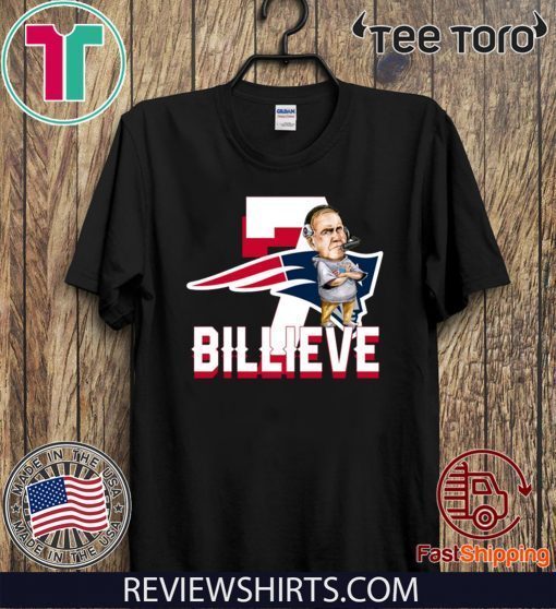 New England Patriots 7 Billieve vs Buffalo Bills For T-Shirt