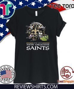 New Orleans Saints 2019 2020 And Signatures Shirt T-Shirt