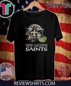 New Orleans Saints 2019 2020 And Signatures Shirt T-Shirt