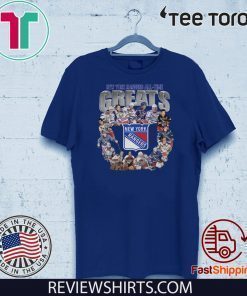 New York Rangers Alltime greats signature 2020 T-Shirt