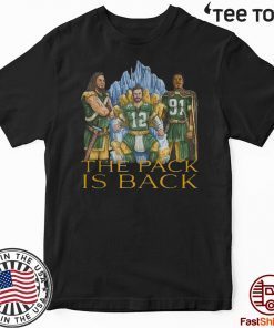 Nice Green Bay Packers The Pack Is Back Classic T-Shirt