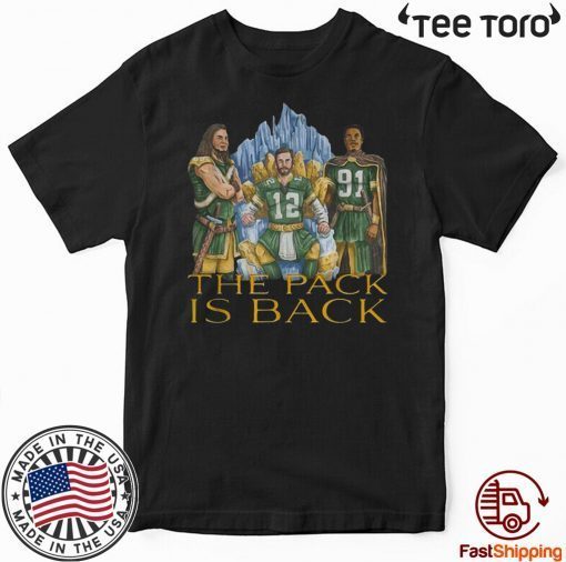 Nice Green Bay Packers The Pack Is Back Classic T-Shirt