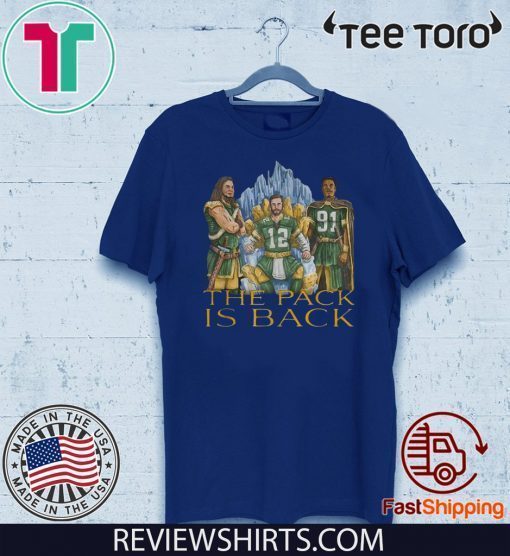 Nice Green Bay Packers The Pack Is Back Classic T-Shirt