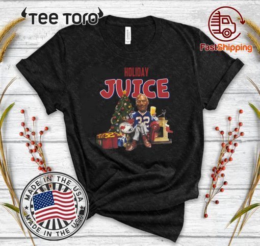 O.J. Simpson Holiday Juice Buffalo Bills T-Shirt