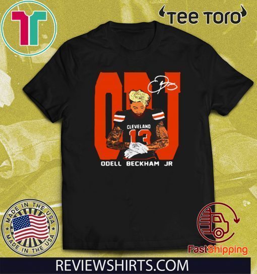 Odell Beckham Jr. Cleveland Browns Signature Tee Shirt