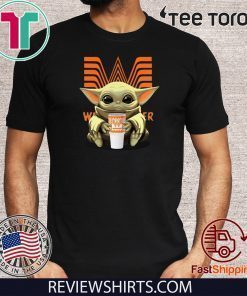 Baby Yoda Hug Whataburger Limited Edition T-Shirt