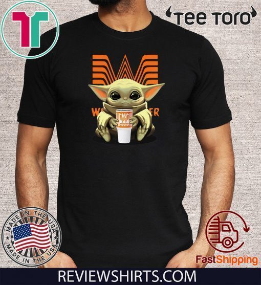 Baby Yoda Hug Whataburger Limited Edition T-Shirt