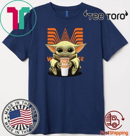 Baby Yoda Hug Whataburger Limited Edition T-Shirt