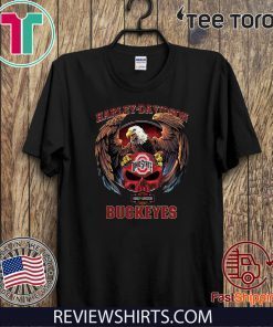 Official Harley Davidson Ohio State Buckeyes eagle Offcial T-Shirt