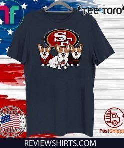 Officiall San Francisco 49ers Corgi 2020 T-Shirt