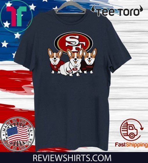 Officiall San Francisco 49ers Corgi 2020 T-Shirt