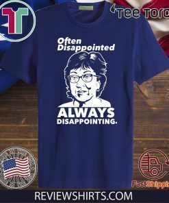 Often Disappointed Always Disappointing Susan Collins Tee Shirt